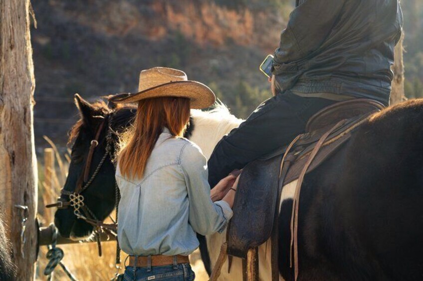 Guided Mustang Mountain Ride near Zion National Park 3