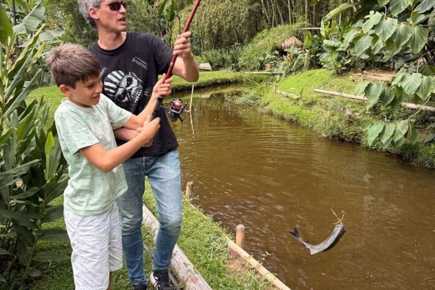 Private Fishing Experience in Colombia Coffee Region 1