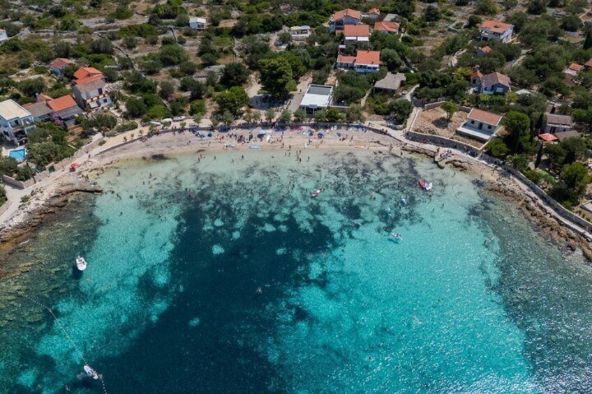 From Trogir: Blue Lagoon Drvenik Islands and Vela Rina Cruise 2