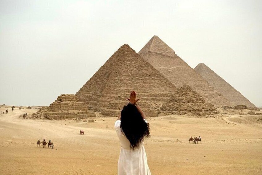 Giza Pyramids & Sphinx Tour | Inside Pyramid, Camel Ride & Lunch 1