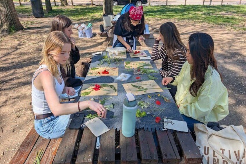 Cyanotype Nature Experience 3