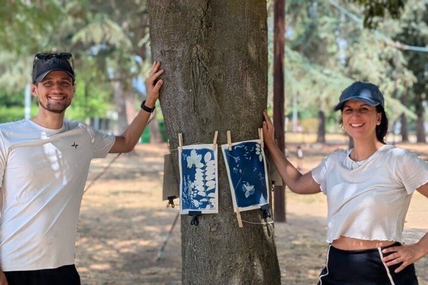 Cyanotype Nature Experience 1