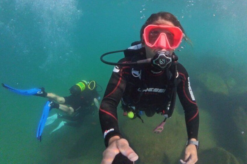 Diving Christening in Barcelona Small Group 2