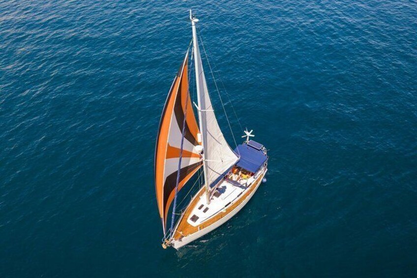 Yacht Pipit Sailing through the History of Kavala 1