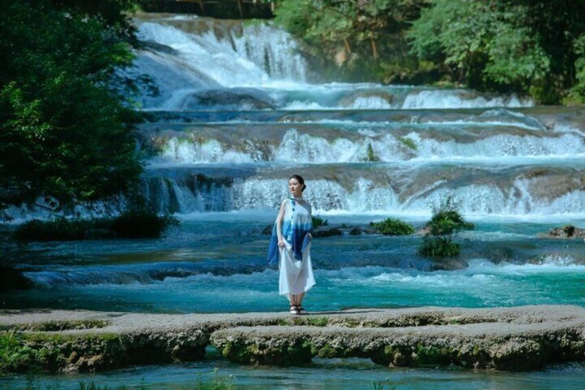 Guiyang Xiaoqikong Scenic Area and Wolongtan Waterfall Day Tour 1