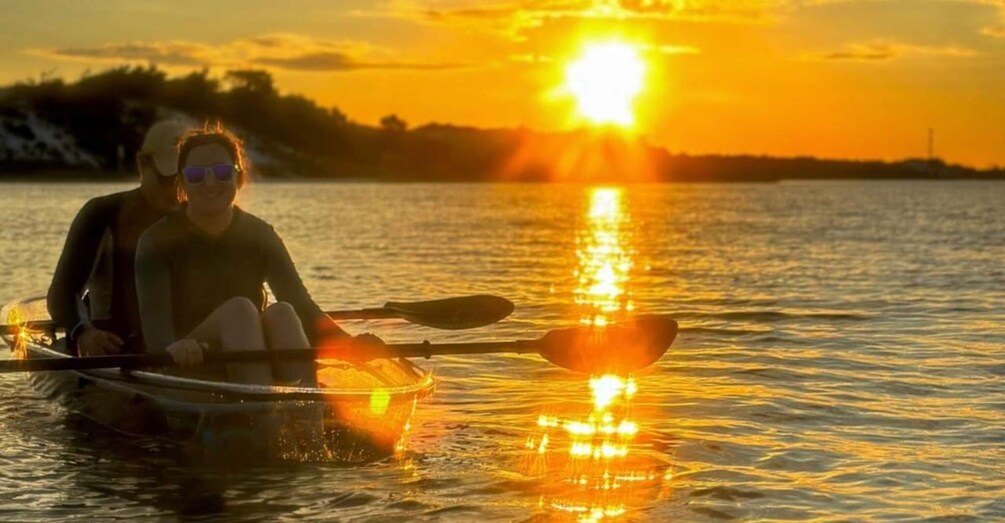 Picture 2 for Activity Destin–Fort Walton Beach: Sunset Clear Kayak Guided Tour 3