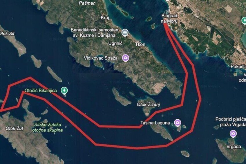 Afternoon Žut Island Boat Trip with Free Time 2