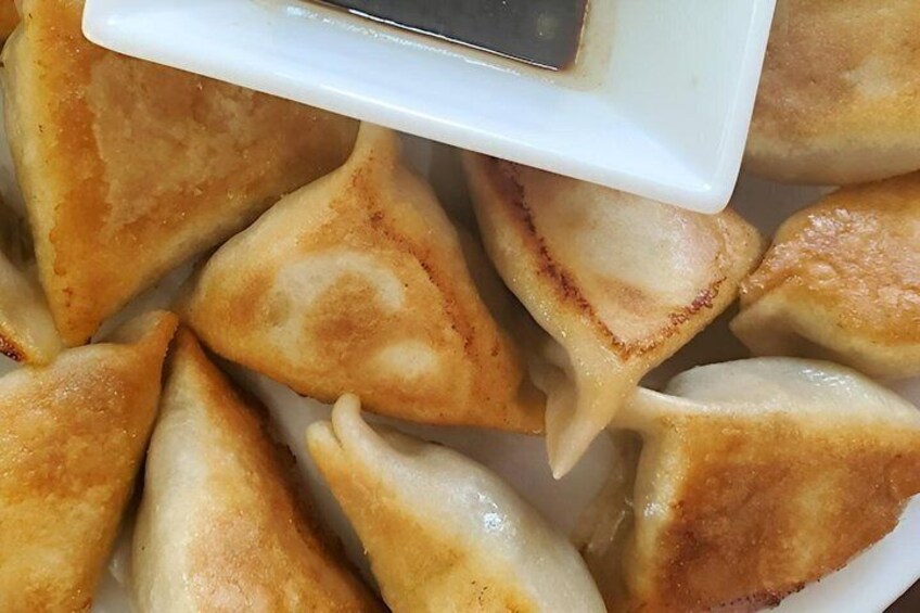 Dumpling Making Class in Prague with Vegan and Gluten Free Option 1