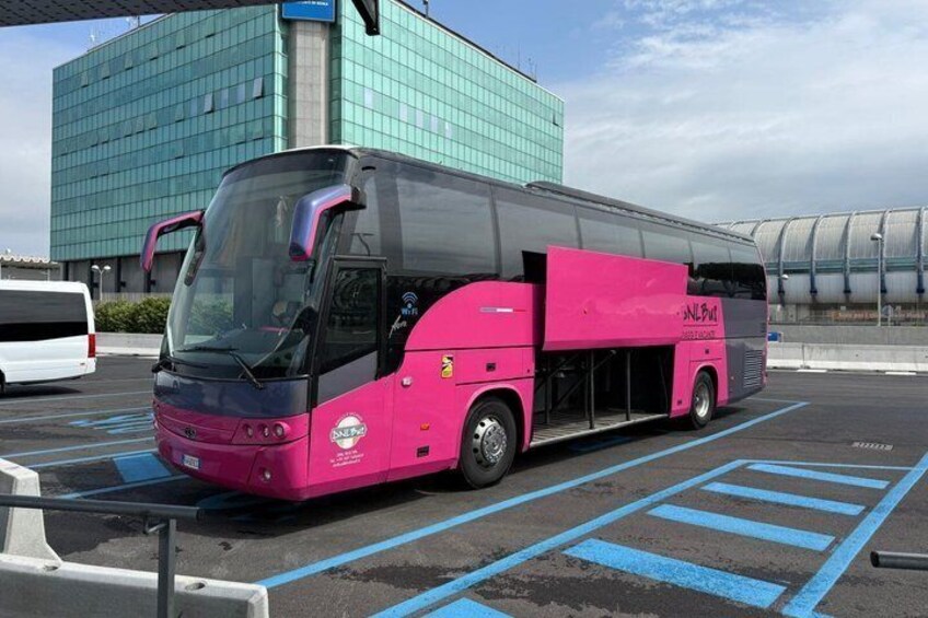Shuttle Bus Port Civitavecchia Fiumicino Airport and Vice versa 1