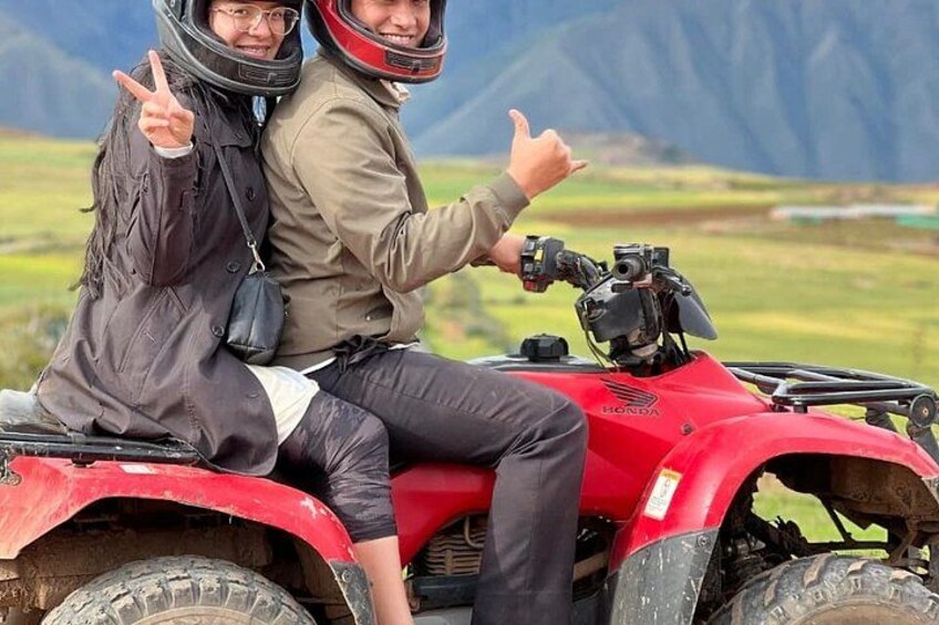 ATV Adventure to Moray Maras Salt Mines from Cusco 2