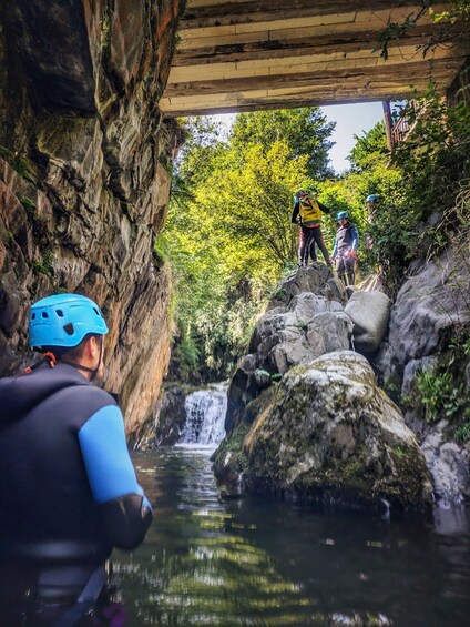 Picture 5 for Activity Canyoning in Ariège, Marc Canyon, intermediate level 4