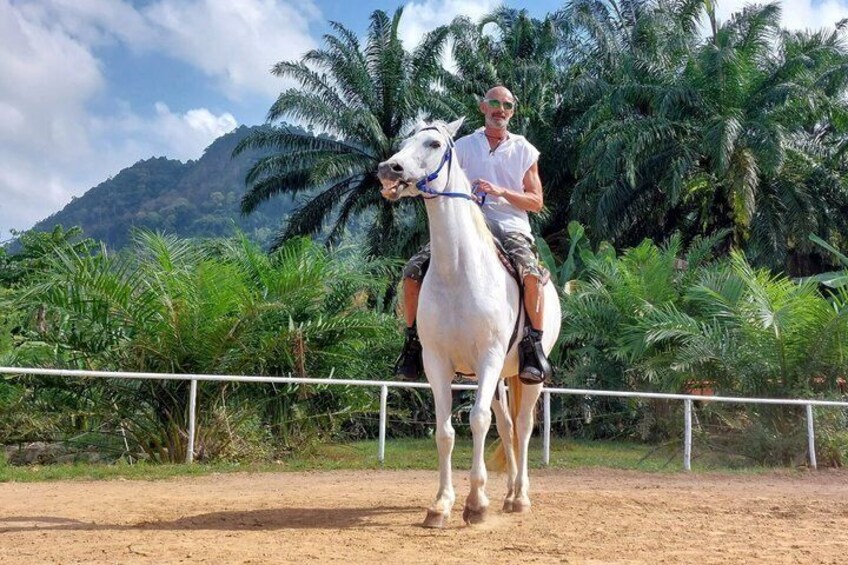 Krabi Horseback Riding with Beach and Khao Thong Forest 1 Hour 1