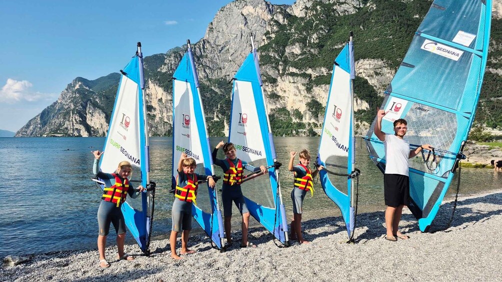 Beginner Windsurfing Experience Lake Garda 1
