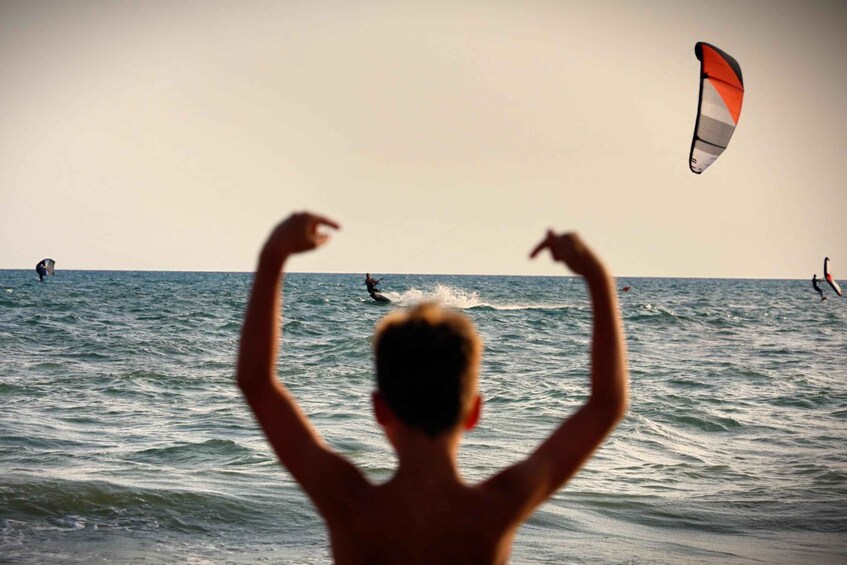 Picture 5 for Activity Grosseto: Kitesurf Discovery Experience & Beach Setup Option 2