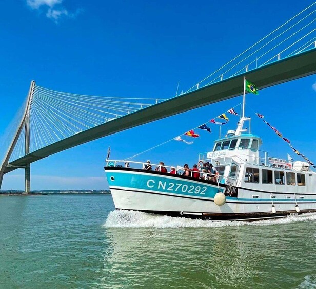 Picture 1 for Activity Honfleur: Sea trip and discovery of the Pont de Normandie 3