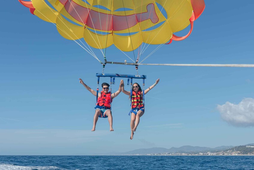 Santa Susanna: Parasailing Adventure over the Mediterranean 1