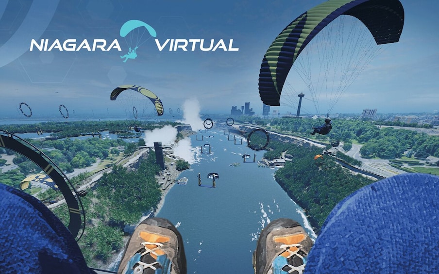Niagara Falls VR Parasailing Experience 1