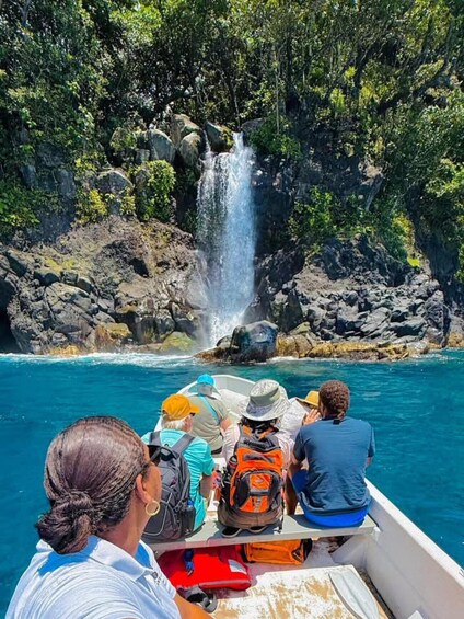 Taveuni: Lavena Village Triple Waterfalls Boat Adventure 1