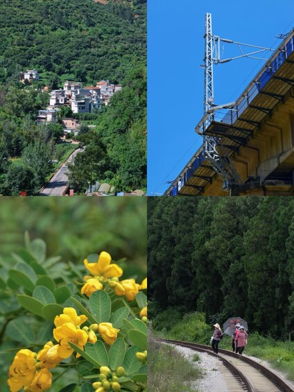 Picture 1 for Activity Kunming: Yunnan-Vietnam Railway Hike with Lunch & Dinner 4