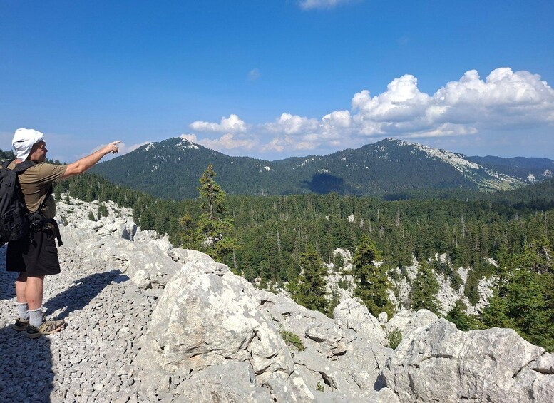 Guided tourist tour with hike in the North Velebit National Park 1