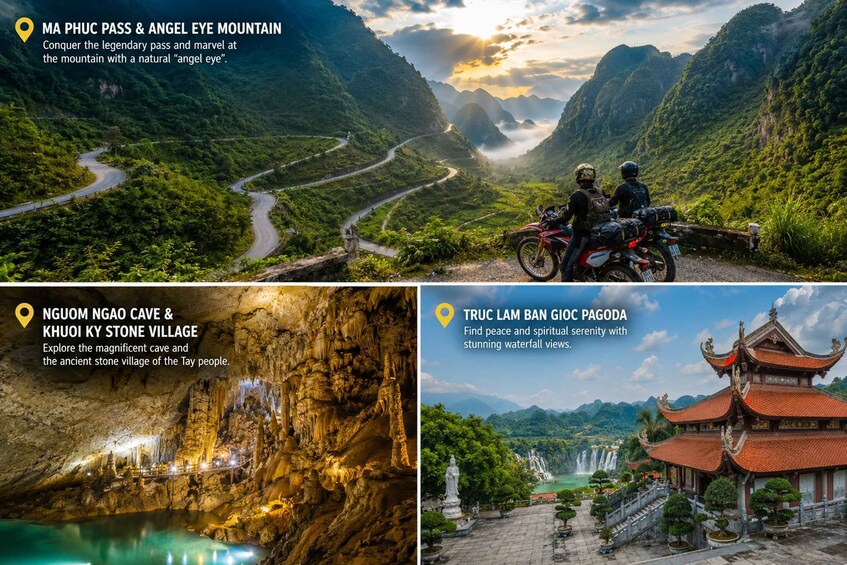 Picture 4 for Activity Cao Bang Motorbike Adventure Tour – Ban Gioc Waterfall 2