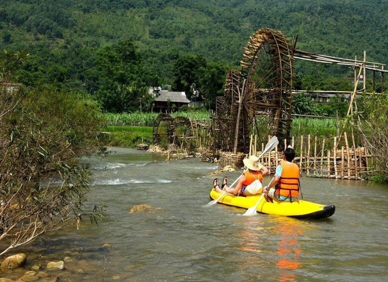 Picture 13 for Activity Pu Luong: Trekking & Jeep, Villages, Water Wheels, Kayaking 5