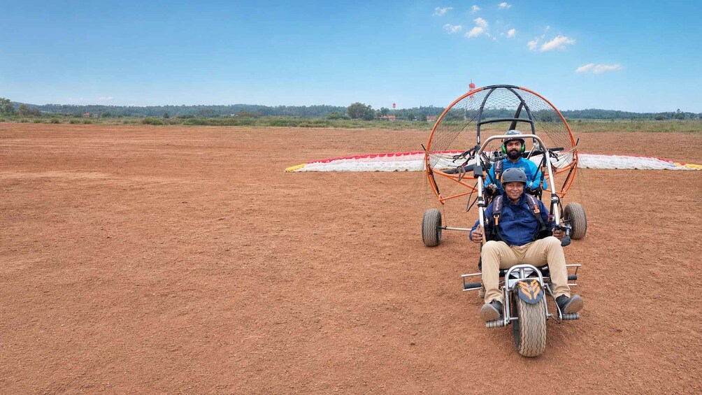 Picture 9 for Activity Bengaluru: Lift Off Gently into a Tandem Paramotor Flight 3