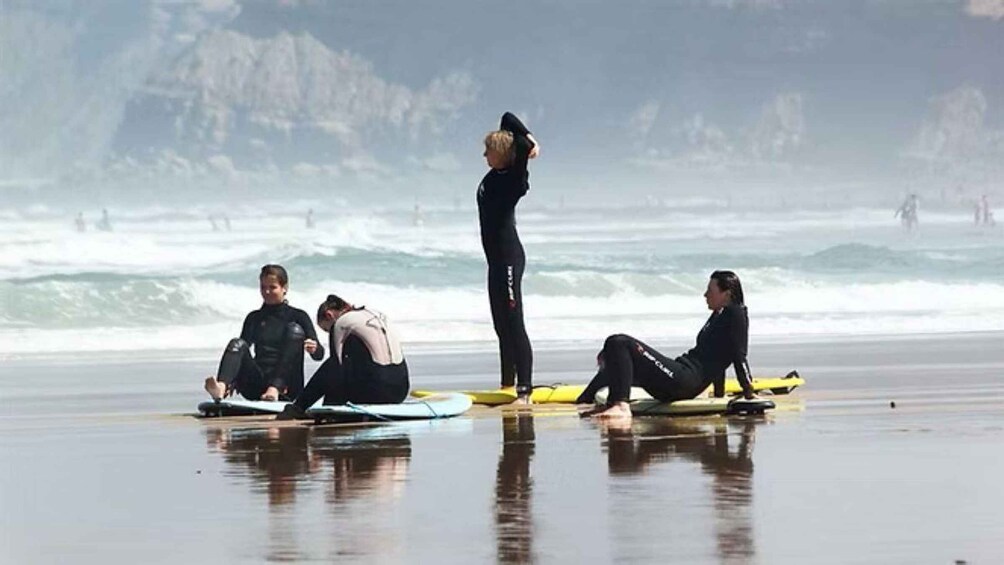 Picture 2 for Activity Lourinhã: Praia da Areia Branca Surf Lesson for Beginners 2
