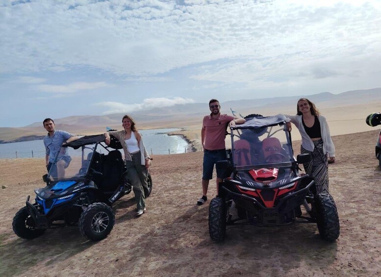 Picture 7 for Activity Paracas: Mini Polaris Adventure and Sunset Kayak Sightseeing Tour 2