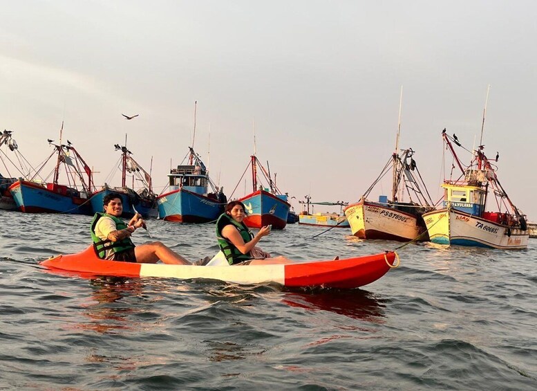 Picture 2 for Activity Paracas: Mini Polaris Adventure and Sunset Kayak Sightseeing Tour 5