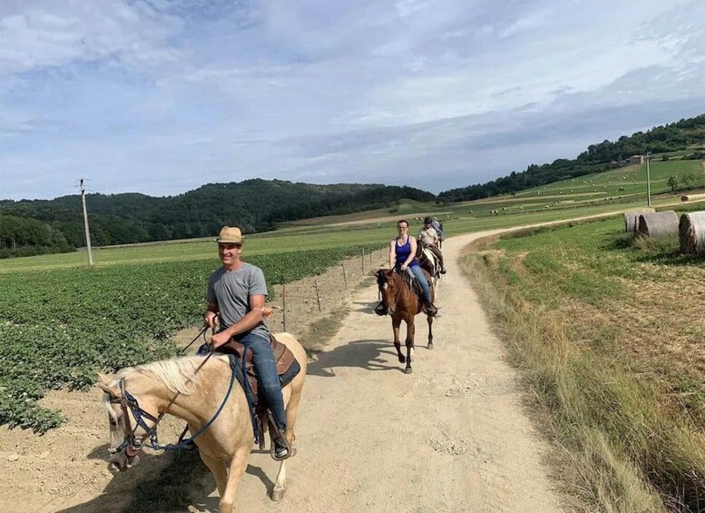 Picture 5 for Activity Langhe: Horseback Riding Tour in the Vineyards with Aperitif in San Marzano Oliveto 5