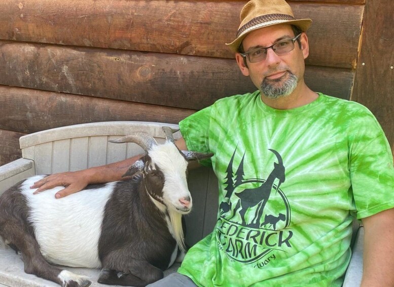 Picture 4 for Activity Frederick Farm Goat Sanctuary: Goat Therapy Experience 3