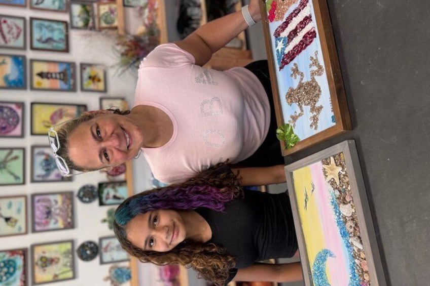 1 Hour Glass Art Class 5