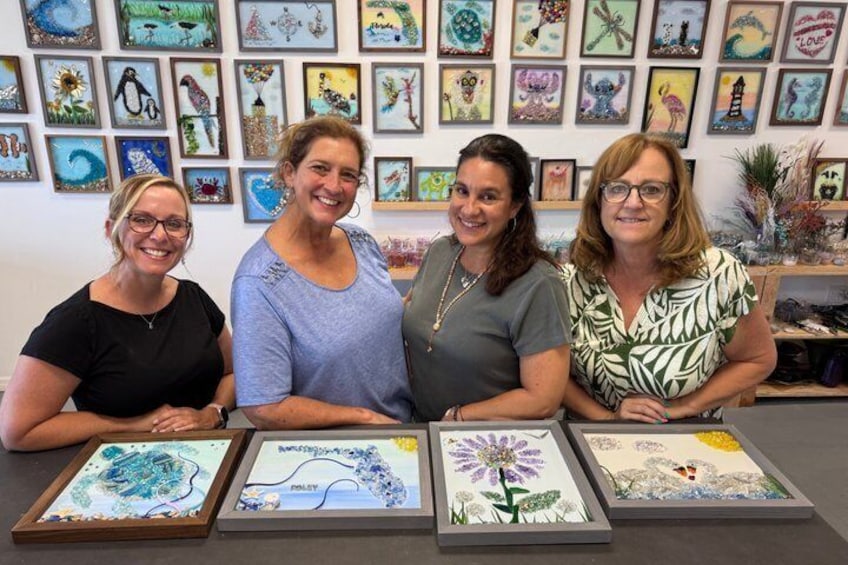 1 Hour Glass Art Class 1