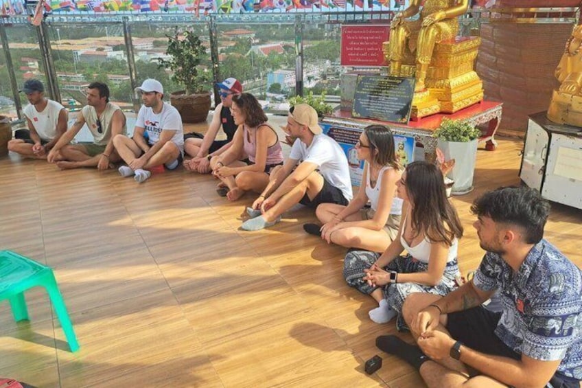 Bangkok Maeklong Train Market Floating Market and Dragon Temple 5