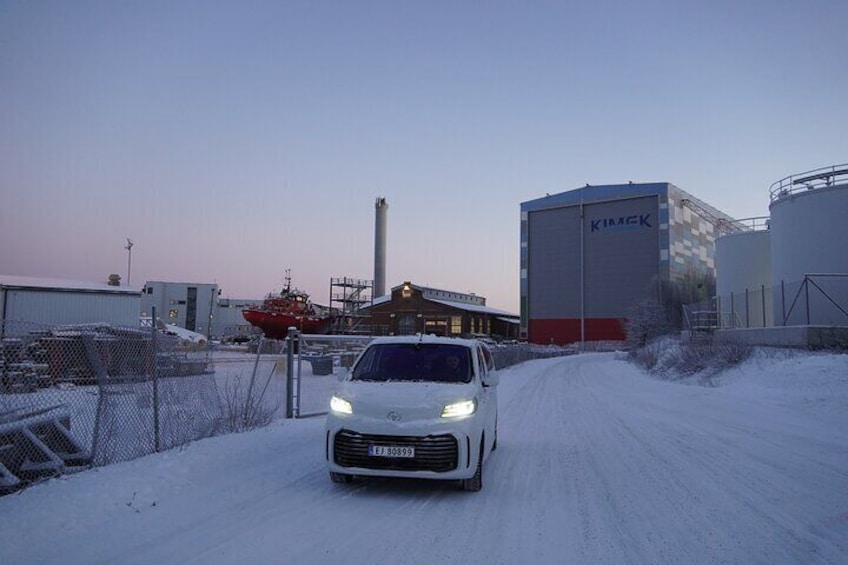 The shipyard, where Russian fish trawlers used to be maintained 3