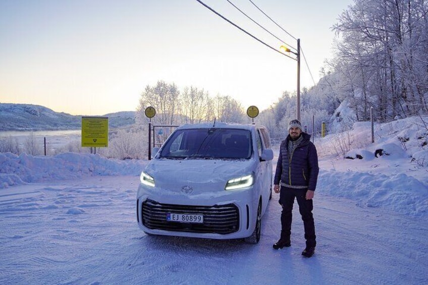 At Skafferhullet historical border crossing point along the Norway–Russia border near Kirkenes 1