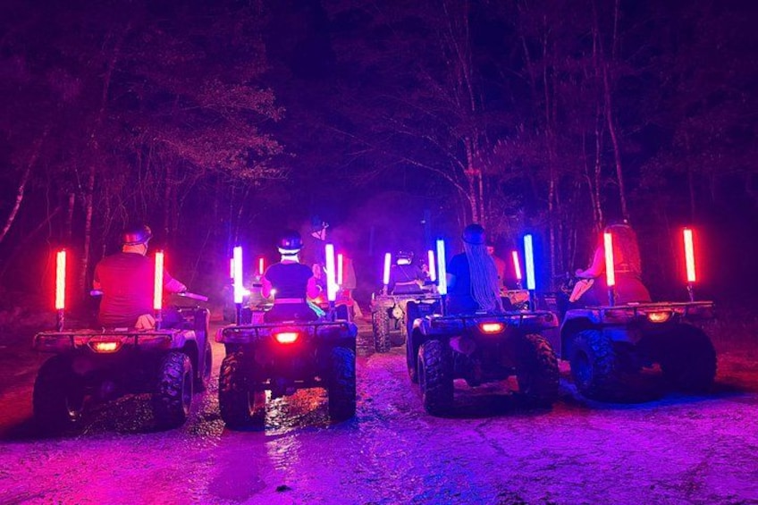 Dallas Texas ATV Riding Glow in the Dark Experience 2
