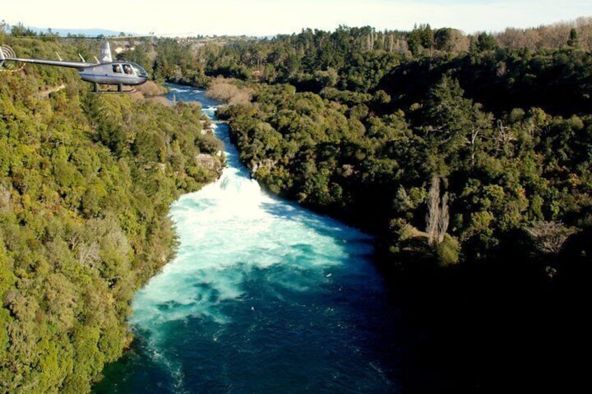 Lake Taupo Huka Falls Helicopter Flight 1