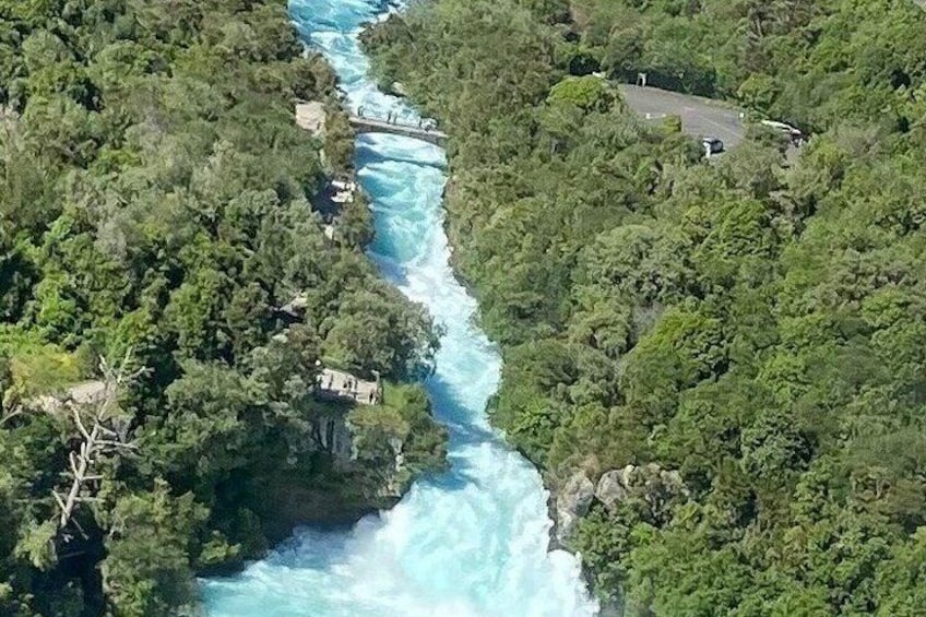 Lake Taupo Huka Falls Helicopter Flight 4