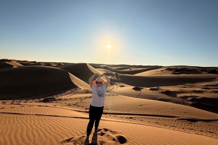 Wadi Bani Khalid and Wahiba Sand Desert with Sunset 5