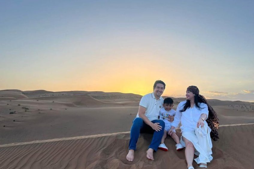 Shared Wadi Bani Khalid and Wahiba Sand Desert with Sunset 1
