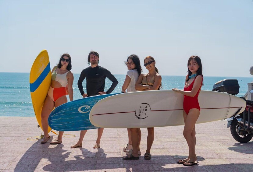 Cam Ranh: 1.5 Hours Surf Lesson + Gear & Parking Included 5