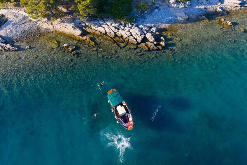 Picture 14 for Activity Pašman: Private Snorkeling Boat Tour with Prosecco 2