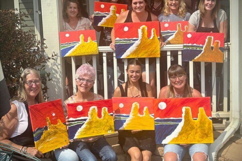 Paint and Sip Classes in Pagosa Springs 2