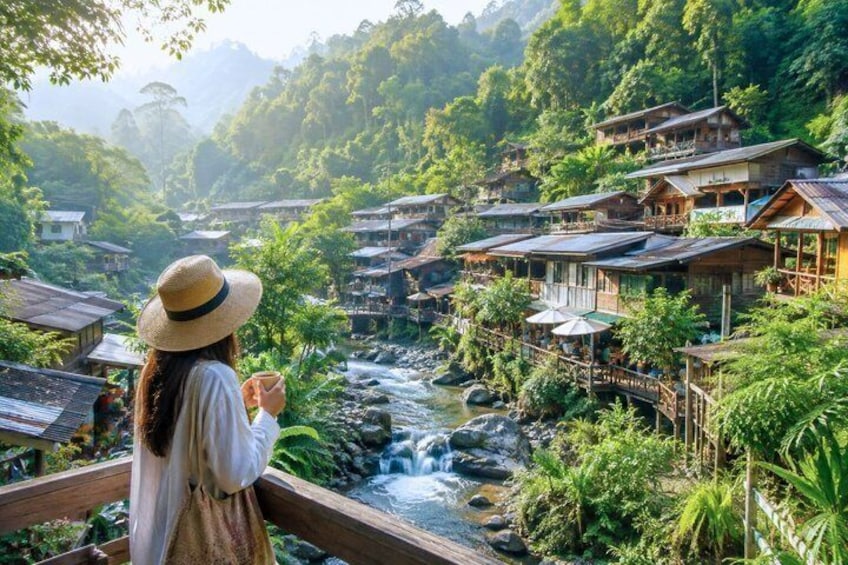 From Chiang Mai: Mae Kampong Mountain Village Experience 1