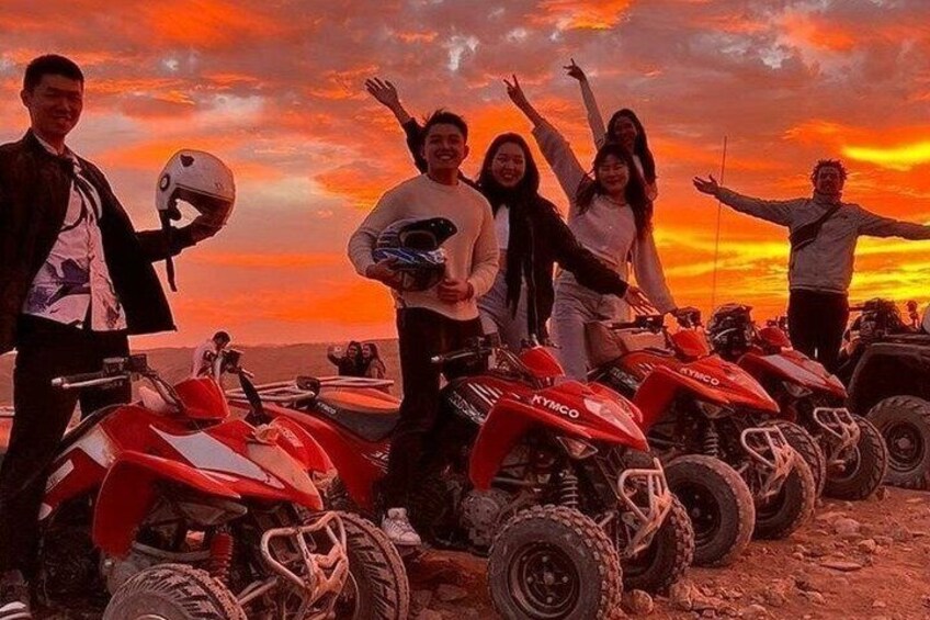 Agafay Desert Camel Ride Quad Bike and Dinner Show 5