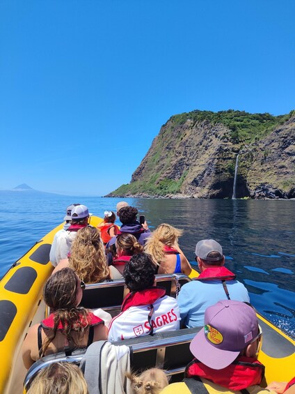 São Jorge: Island Tour by Boat (with waterfalls, caves and fajãs) 1