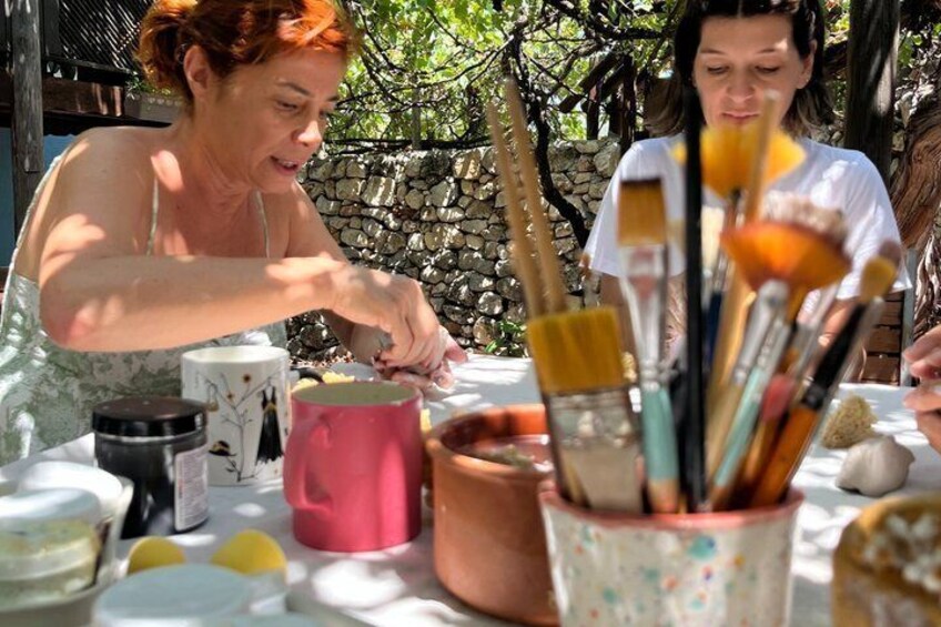 Handmade Mediterranean Ceramic Workshop in Kas 3
