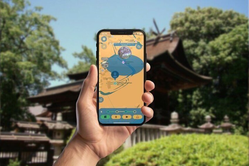 Edo Kurashiki GPS App Walking Tour Mobile Game 2